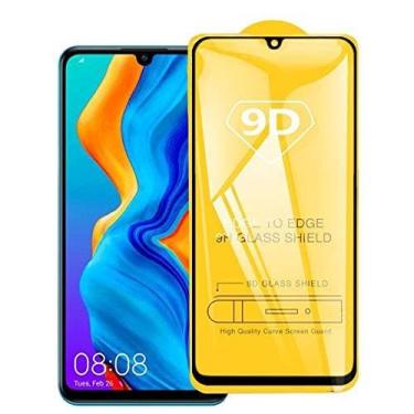 Imagem de HUANGYUNCHAO protetor de tela Para Huawei P30 Lite 2020 25 PCS 9D CLUE FILL FILE TELHA TELHA TEMPERADA FILM Flim de tela
