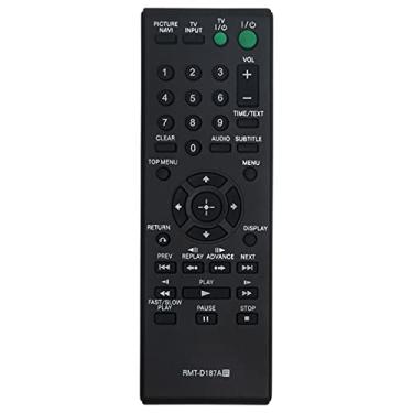 Imagem de RMT-D187A RMTD187A Suporte de controle remoto de substituição para Sony CD DVD Player sub RMT-D189A RMT-D187P RMT-D189P controles remotos