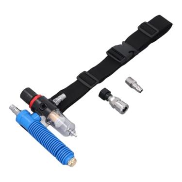 Imagem de Termostato Sandblaster para Operações de Jateamento, Refrigerador de Ar Portátil para Alta Temperatura e Trabalho de Soldagem, Entrada de 1/4 pol., Rosca de 13mm