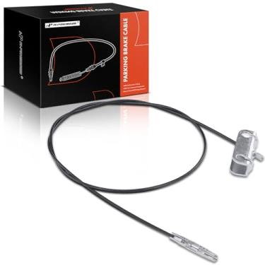 Imagem de A-Premium Conjunto de cabo de freio de estacionamento lateral intermediário compatível com Chevrolet, modelos GMC: Silverado 1500 2005-2011, Silverado 1500 Classic 2007, Sierra 1500 2005-2011, Yukon