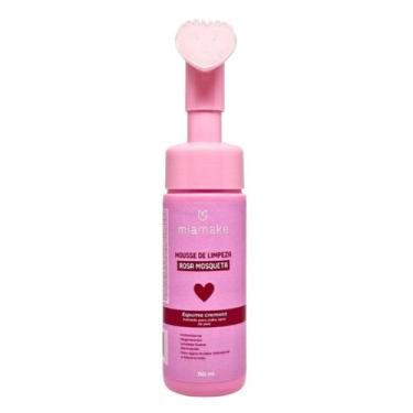 Imagem de Sabonete Mousse Espuma De Limpeza Facial Rosa Mosqueta - Mia Make