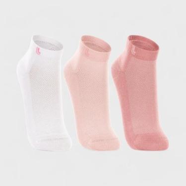 Imagem de Kit com 3 Pares Meia Curta Adulto Woman Lupo Sport, 0907, 37a40
