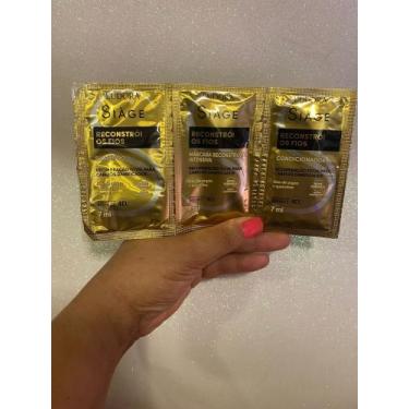 Imagem de Kit Sachê Eudora - Reconstrói os Fios - Shampoo+Condicionador+Máscara 