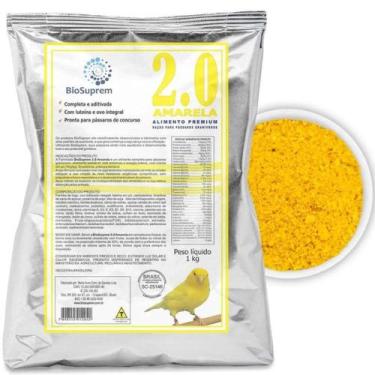 Imagem de Farinhada Biosuprem 2.0 Amarela - 1kg - Dominio dos Pássaros