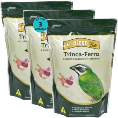 Imagem de Alcon eco club trinca-ferro e outros pássaros frugívoros 300g kit com 