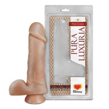 Imagem de Pênis Realístico Maciço Com Ventosa 16,2 X 4,4Cm Fortaleça a Libido Tesão e Supere a Rotina