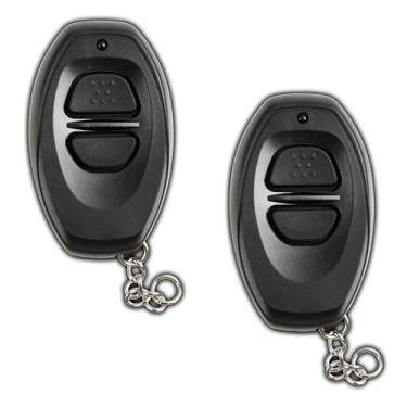 Imagem de 2 chaves de substituição KeylessOption para controle remoto 1996 1997 Toyota 4Runner Corolla Camry Tacoma Supra Celica Rav4 Tacoma, 2 botões BAB237131-022, guia de programação incluído