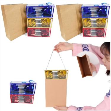 Imagem de sumrica Magic 2 caixas de flores aparecendo truques de mágica 18,5 x 25 cm