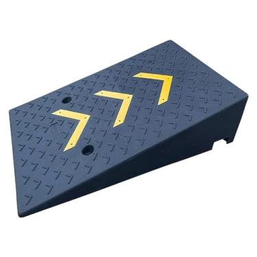 Imagem de Limiar de borracha para rampa, rampa de movimento, rampa de limiar, rampa de cadeira de rodas, rampa de scooter, rampa de borracha resistente, degraus de calçada rampas para deficientes (uma cor 50