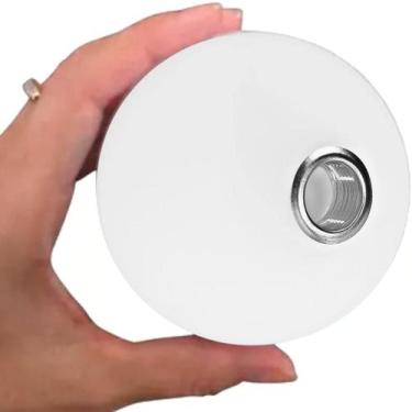 Imagem de Globo Vidro 10cm Esfera Bola Soquete G9 Rosca Bocal Jabuticaba Gimpo G