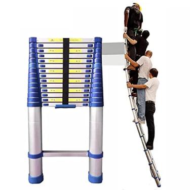 Imagem de Escada telescópica escadas telescópicas escada extensível multiusos escada telescópica escada telescópica para tendas de teto de 8 m/7 m/6,2 m/5 m/4 m/3,8 m/2,6 m, escada telescópica ext