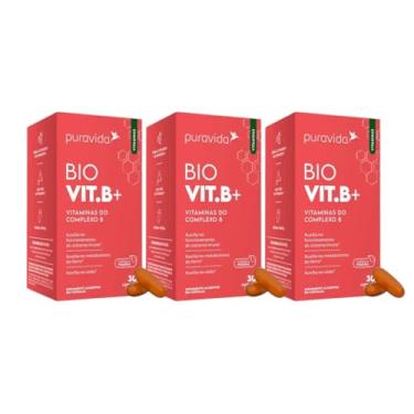 Imagem de 3x Vitamina Bio B+ Vitaminas Complexo B - Pura Vida