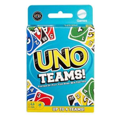 Imagem de Jogo de Cartas Uno Teams Original Mattel