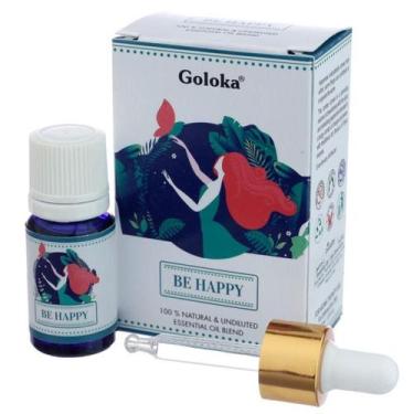 Imagem de Óleo Essencial Goloka Be Happy Seja Feliz com 10ml - Lua Mística - 100