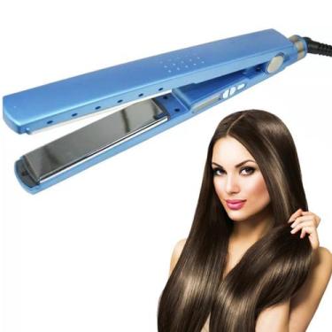 Imagem de Prancha Alisadora de Cabelo Titanium - Cabelos Lisos em Poucos Minutos