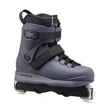 Imagem de Rollerblade Blank Team Patins em linha unissex adulto fitness, cinza, desempenho urbano em linha