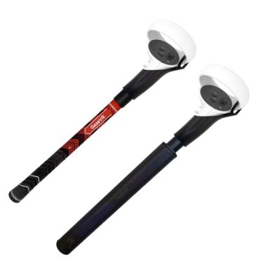 Imagem de GazeVR VR Golf Club Attachments for Oculus Quest 2 | Pro & Putter Grips | 2 Pack | Right & Left Controllers