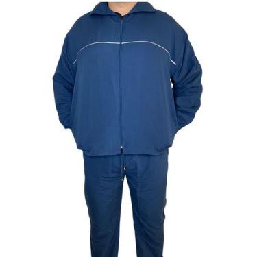 Imagem de Conjunto Masculino Tactel Basico Casual Treino Passeio Plus Size - Use