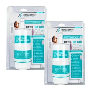 Imagem de Kit 2 Refil Compatível com Lorenzetti Gioviale Filtro Purificador Hidr
