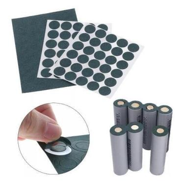 Imagem de Adesivo Isolante De Papel Para Bateria Lítio 18650 100pcs - Topline