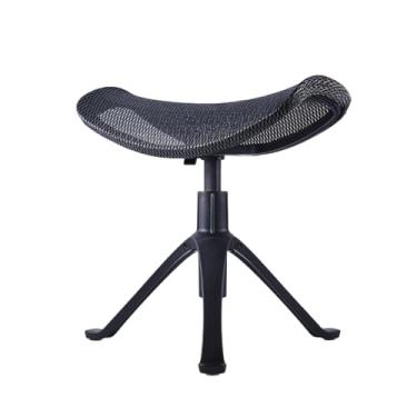 Imagem de Bothyi Sob o apoio de pé de mesa de pé, descanso de pé ergonômico ajustável 14.57inch-17.72 polegadas com 8 níveis de altura para o cargo Long Sitting, Preto