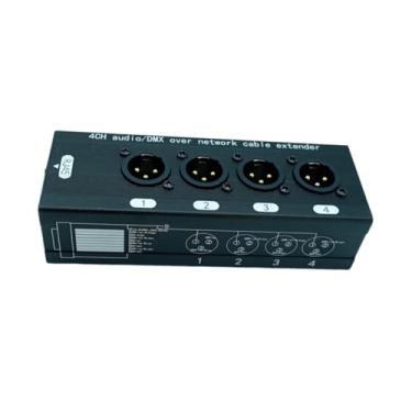 Imagem de AsrMyjcx Multi Extender 4 canal Snake Multifunction Cable Ethernet Box para misturadores de som equipamento de iluminação, Xlr 11 Combinação