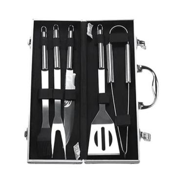 Imagem de Conjunto De Utensílios Para Churrasco, Termômetro, Acessórios Para Chu