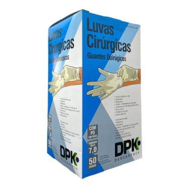 Imagem de Luva Cirurgica Estéril n. 7,0 - Descarpack 50 Pares