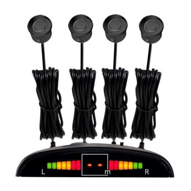 Imagem de Sensor De Estacionamento Roadstar Rs304br - Preto Fosco