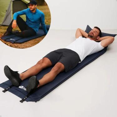 Imagem de Colchonete Inflável Isolante Térmico Auto inflável Camping - NAUTIKA