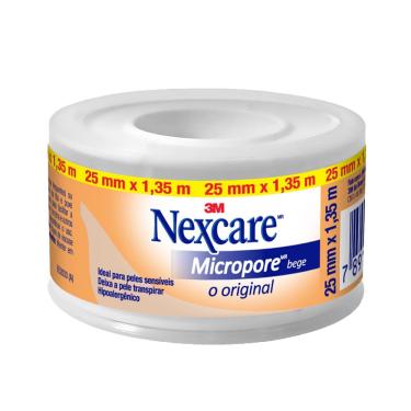 Imagem de Fita Micropore Bege Nexcare 1 Unidade