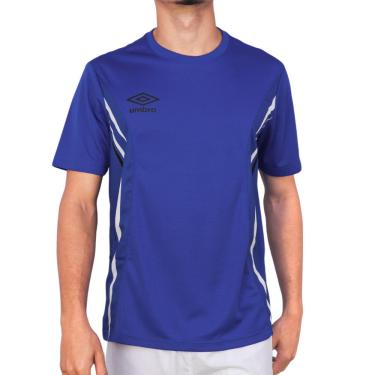 Imagem de Camiseta Umbro Rush Azul Branco E Marinho-P
