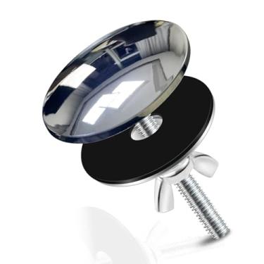 Imagem de EYBDYB Tampa De Furo Pia, Plugue Pulverizador Torneira Aço Inoxidável Para Cozinha, Fácil Instalação Banheiro (Prata)