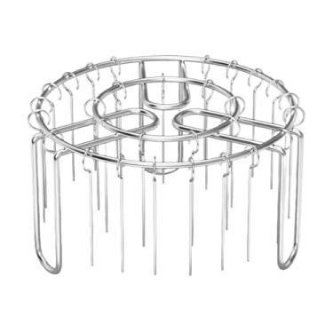 Imagem de Suporte Para Forno | Espetos Antiaderentes para Churrasco,Aço Inoxidável Resistente ao Calor, Antiferrugem e Antiaderente para Churrasco, Legumes, Carnes, Peixe e Camarão