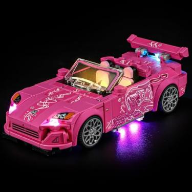 Imagem de BRIKSMAX Kit de luz para Lego-77241 2 Fast 2 Furious Honda S2000 - Iluminação LED compatível com Lego Speed Champions conjunto de montar - não inclui o conjunto de modelos
