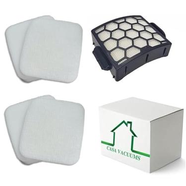 Imagem de Kit de filtro 2+1 para Shark UV850 UV900 Performance Lift-Away Adv DuoClean PowerFins Aspirador vertical com rolo de escova autolimpante - Performance Plus Lift-Away Aspirador vertical com