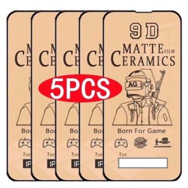 Imagem de OZ MARKETPLACE [Pacote com 5] [3 pacotes + 2 bônus] Protetores de tela de cerâmica flexíveis duráveis foscos para Redmi Note 12; POCO X5 5G - Capa de telefone premium à prova de choque