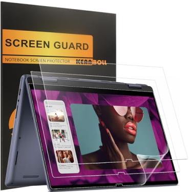 Imagem de KEANBOLL Pacote com 3 protetores de tela para laptop 2024 Dell inspiron 14 7440 2 em 1 e inspiron 14 7445 2 em 1 touchscreen, HD transparente antiarranhões