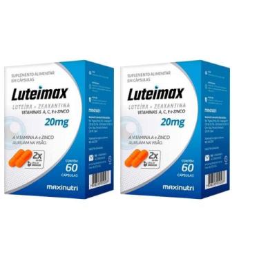 Imagem de KIT 2X Luteimax (Luteína com Zeaxantina) 60 cápsulas - Maxinutri