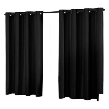 Imagem de Cortina Corta Luz 2,80m X 1,60m 100% Blackout Pvc - Modelo Premium (preto)
