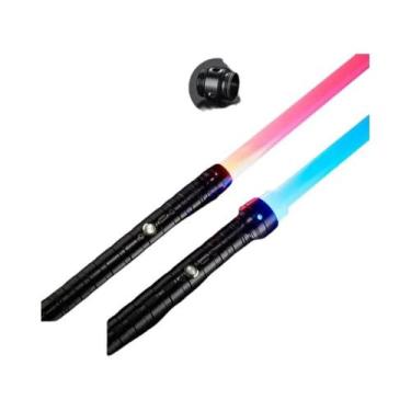 Imagem de Sabre De Luz De Metal De 15 Cores 2 Em 1 Espada Laser Recarregável REi
