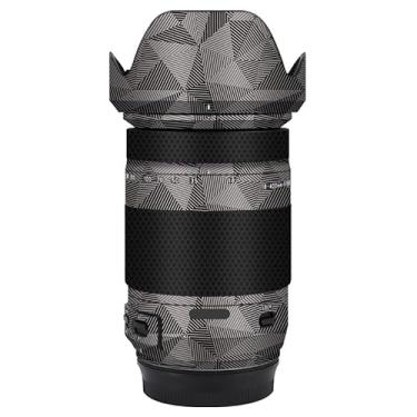 Imagem de Adesivo de lente de câmera para Tamron 18-400 mm F3.5-6.3 Di II VC HLD adequado para Canon EF-Mount Macro Coat Wraps Film Protector Vinyl Decal Skin 18 400 (Triângulo Titânio)