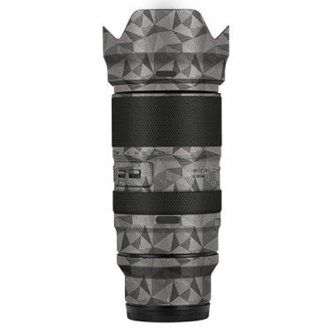 Imagem de Adesivo de lente de câmera antiarranhões para Tamron 50-400 mm F4.5-6.3 adequado para Nikon Mount Coat Wrap película protetora capa 50 400 (titânio triangular)