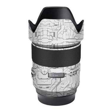 Imagem de Adesivo de lente de câmera antiarranhões para Tamron SP 45 mm F1.8 adequado para Canon EF Mount Coat Wrap película protetora de corpo protetor capa de pele 45 1.8 (branco circuito)