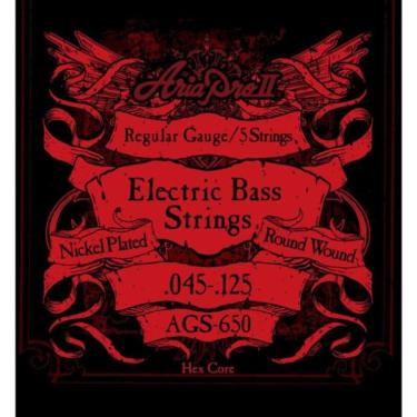 Imagem de Encordoamento Para Baixo 5 Cordas Escala .045 AGS650 Aria Pro II