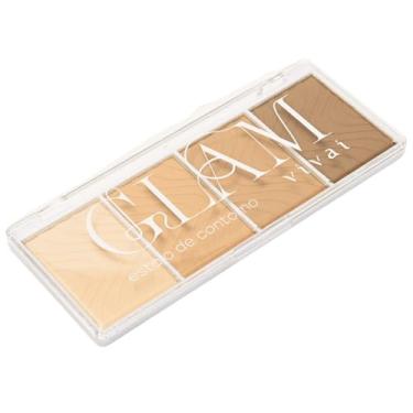 Imagem de VIVAI PALETA CONTORNO GLAM 4 CORES 1204.1.1