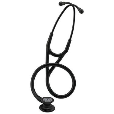 Imagem de Estetoscópio Littmann Cardiology IV Black Edition 6163