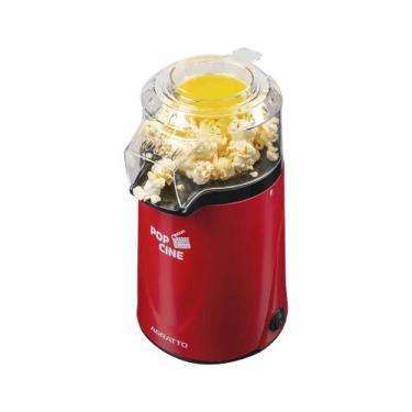 Imagem de Pipoqueira Elétrica Agratto 220v Popcine Com Dosador Vermelha, 220V