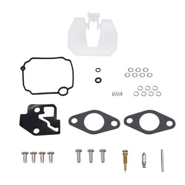Imagem de HiSport Kit de reparo de carburador de motor de barco - Compatível com Mercury Mercruiser Quicksilver motor de popa 8HP 9.9HP - Substitua 8M0044576