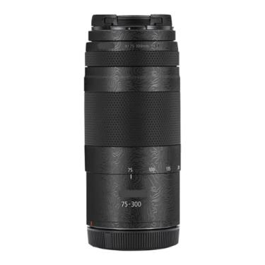 Imagem de Adesivo para lente de câmera 75-300 4-5.6 Película protetora para Canon RF 75-300 mm F4-5.6 (contorno preto)